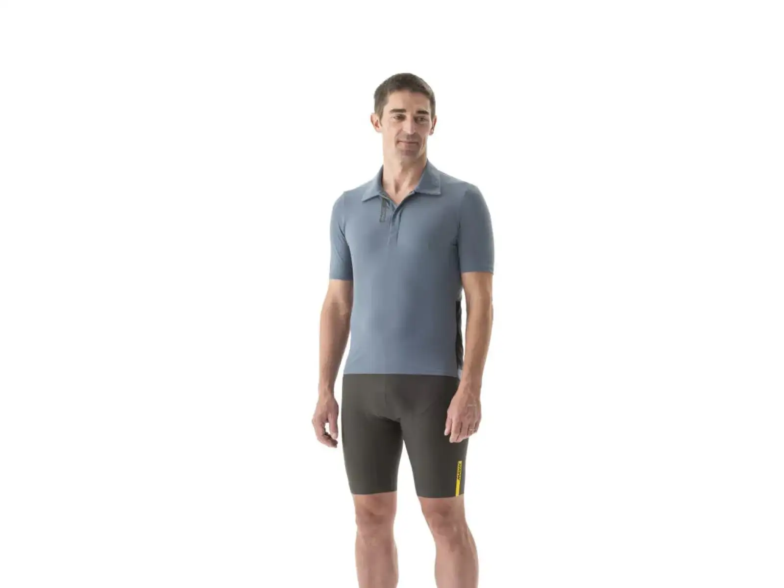 Mavic Allroad Polo men's jersey short sleeve Orion Blue SAMPLE