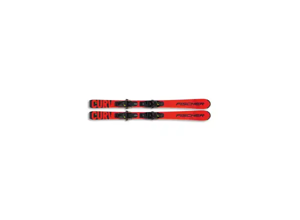 Fischer THE CURV JR SLR + FJ4 AC SLR junior downhill skiing set 21/22