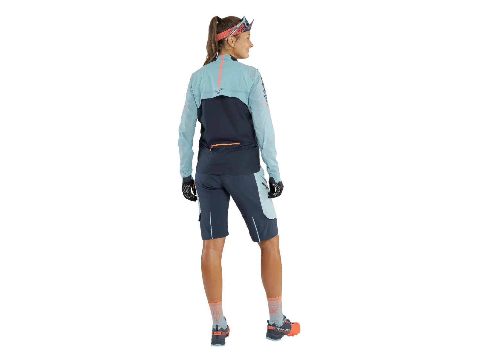 Dynafit Ride Wind women's cycling jacket Marine Blue