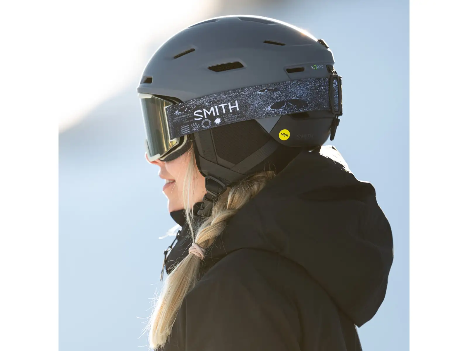 Smith Descend MIPS ski helmet Matte Slate / Black