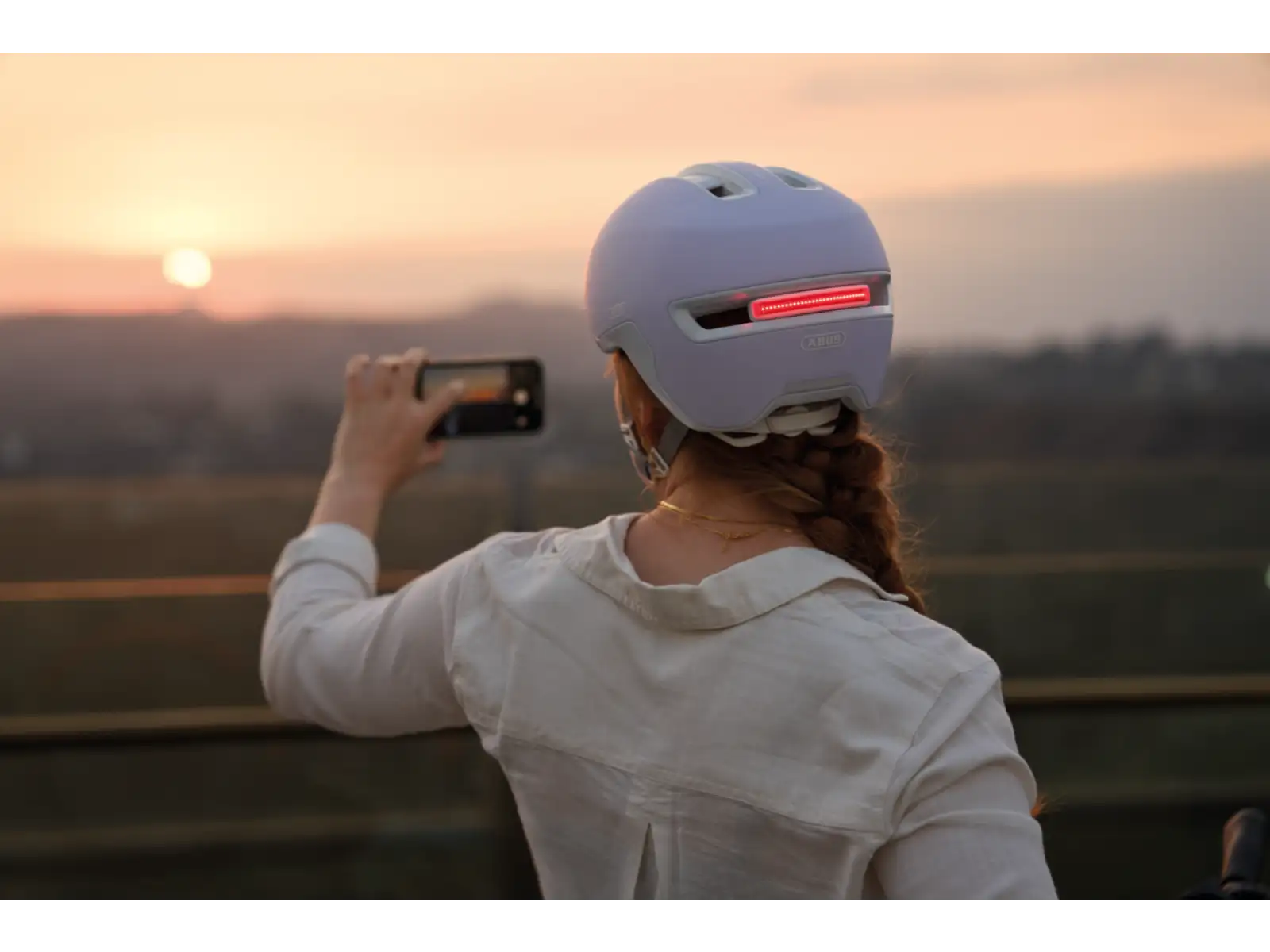 Abus HUD-Y helmet Pure Lavender