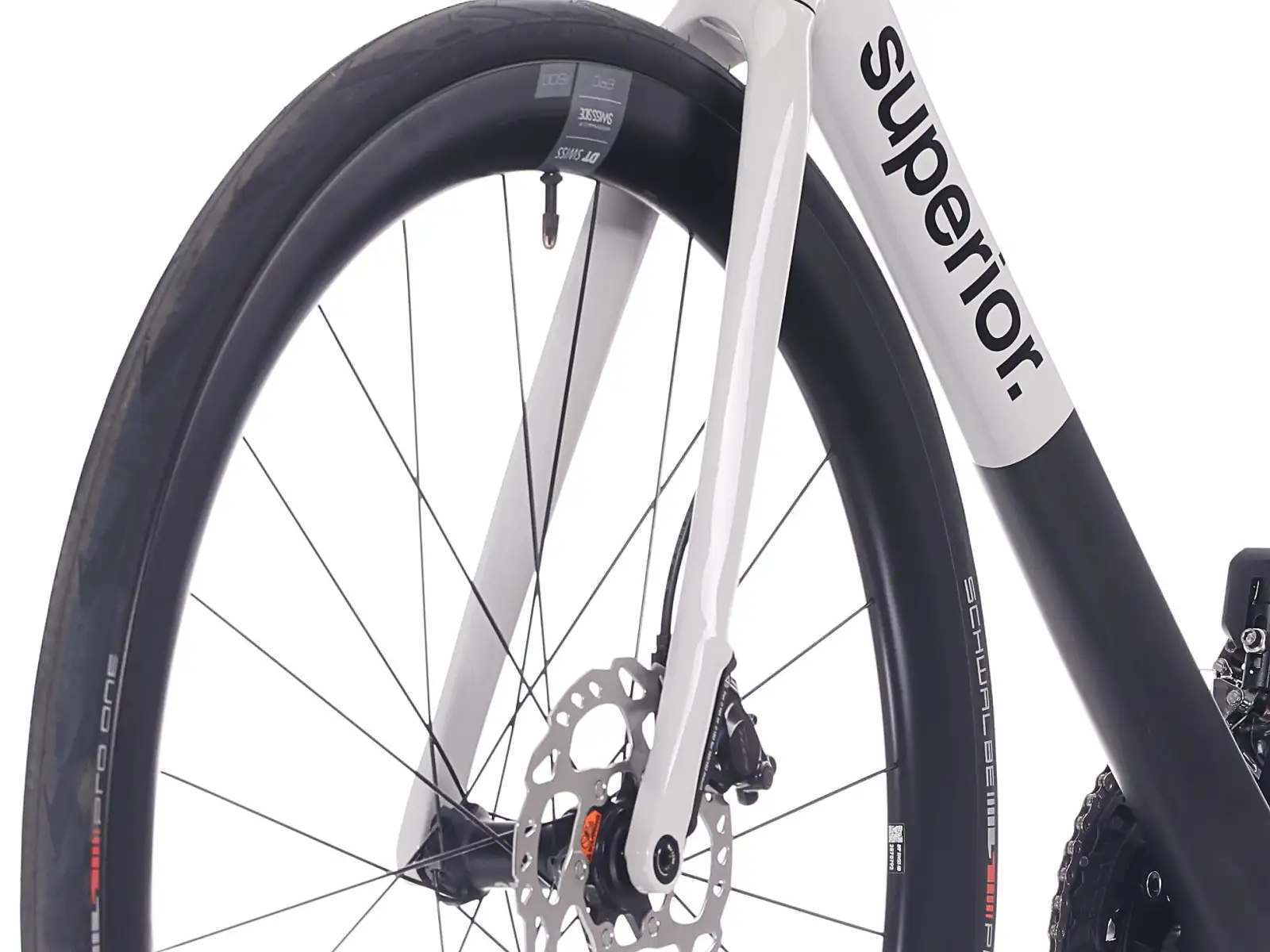 Superior RR 9.6 road bike Matte Carbon / White