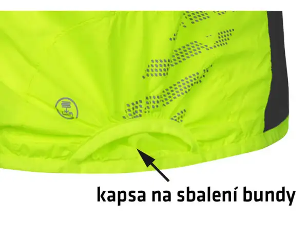 Etape Gloria 2.0 women's jacket yellow fluo/anthracite