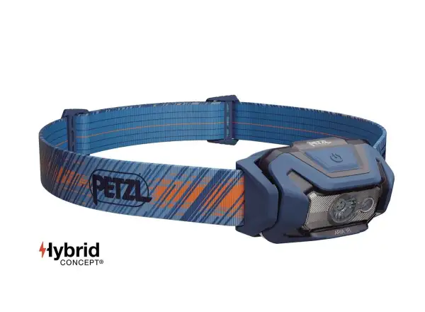 Petzl Aria 1R RGB headlamp blue