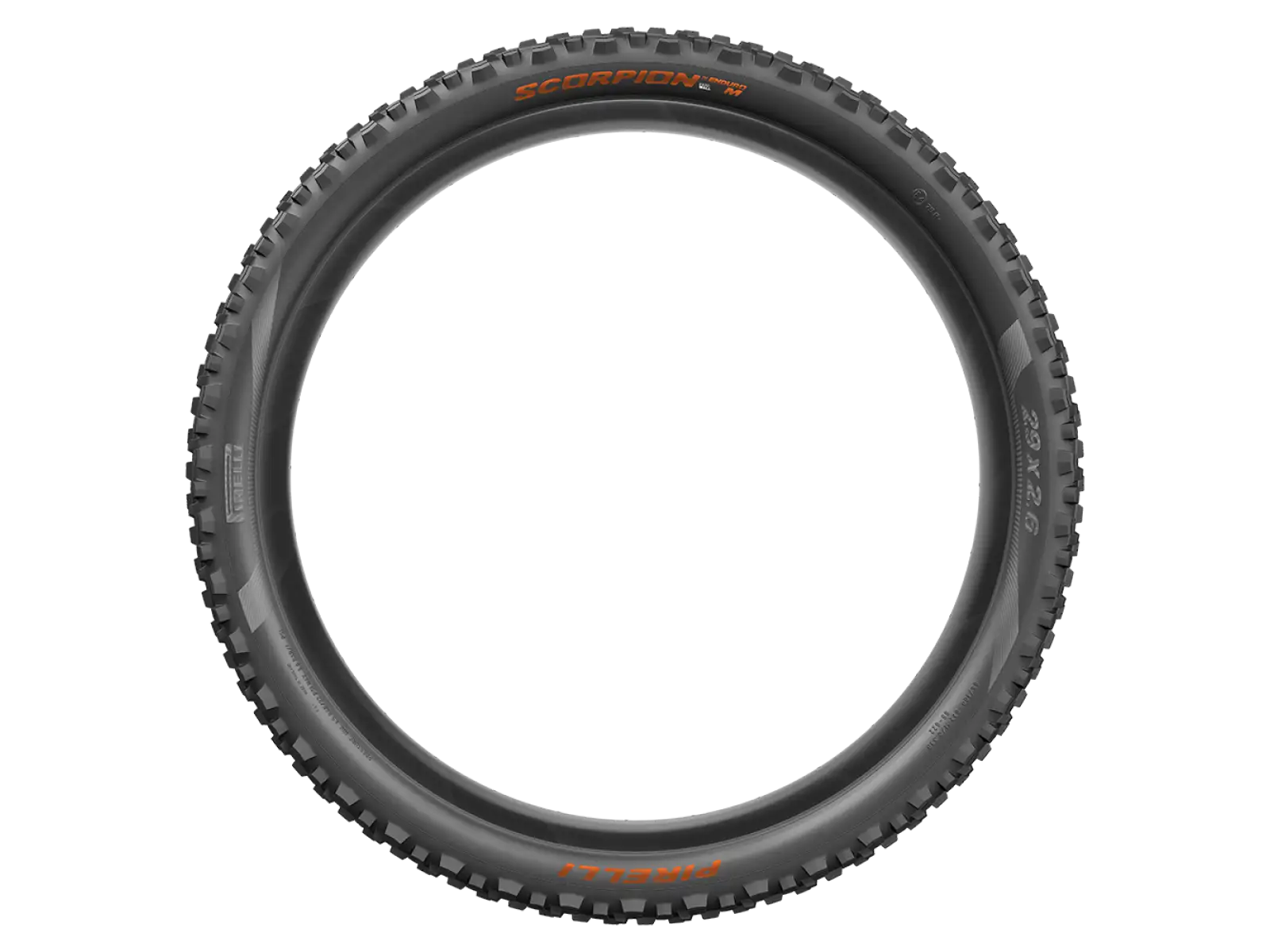 Pirelli Scorpion Enduro M 29x2,4" tire kevlar orange