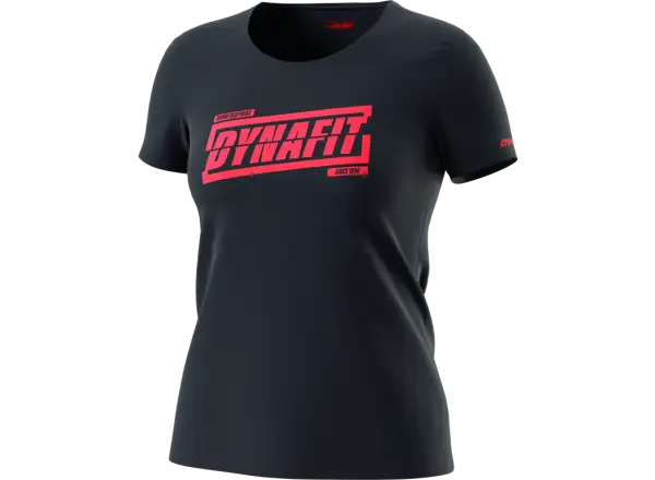 Dynafit Graphic Cotton women's T-shirt Blueberry/Tabloid