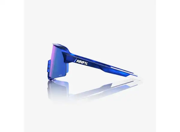 100% S3 glasses  RBH Gloss Blue Holographic/HiPER Royal Blue Mirror Lens