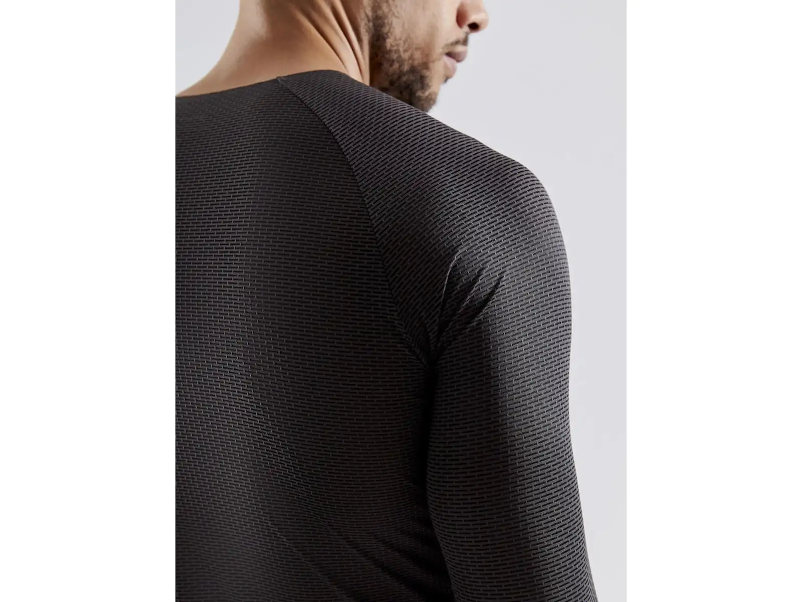 Craft Pro Dry Nanoweight men's long sleeve shirt black