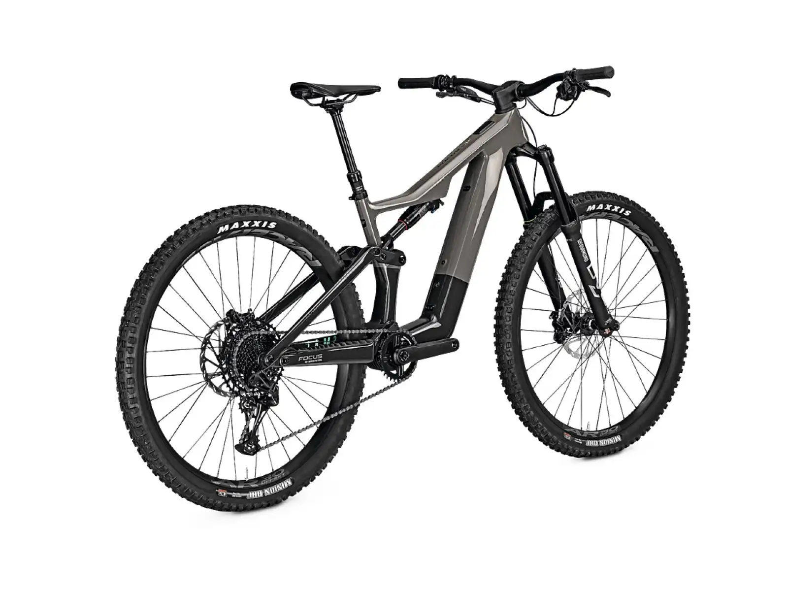 Focus Jam2 SL 8.7 DI 430Wh mountain e-bike Moonstonegrey Glossy / Carbon Raw Glossy