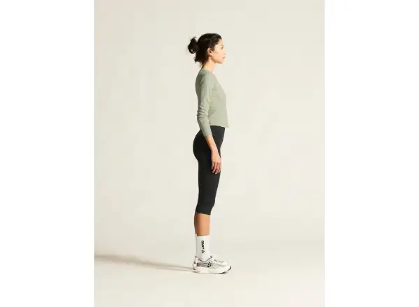 Craft Essence Capri women's 3/4 pants black