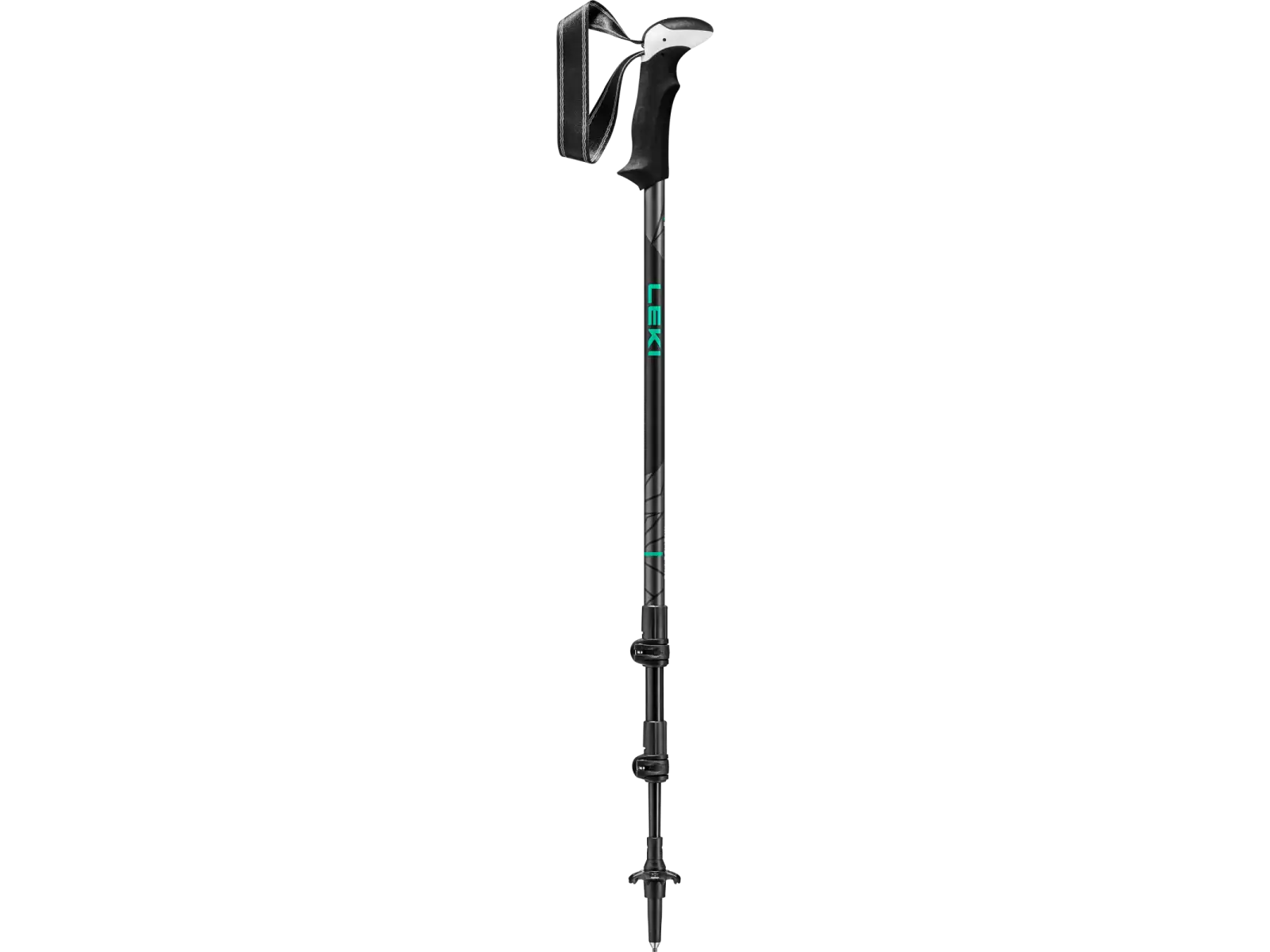 Leki Khumbu Pro trekking poles Black/Anthracite Genoa size 110 - 145cm