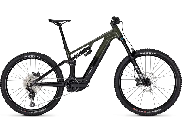 Focus SAM2 6.8 600 Wh full-suspension e-bike Urbangreen/Magiclack