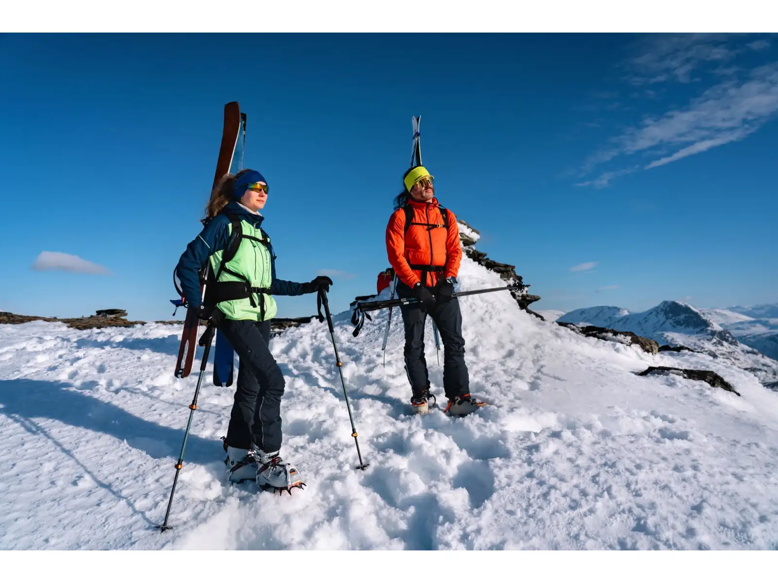 Silvini Asprino women's ski mountaineering jacket Green/Navy
