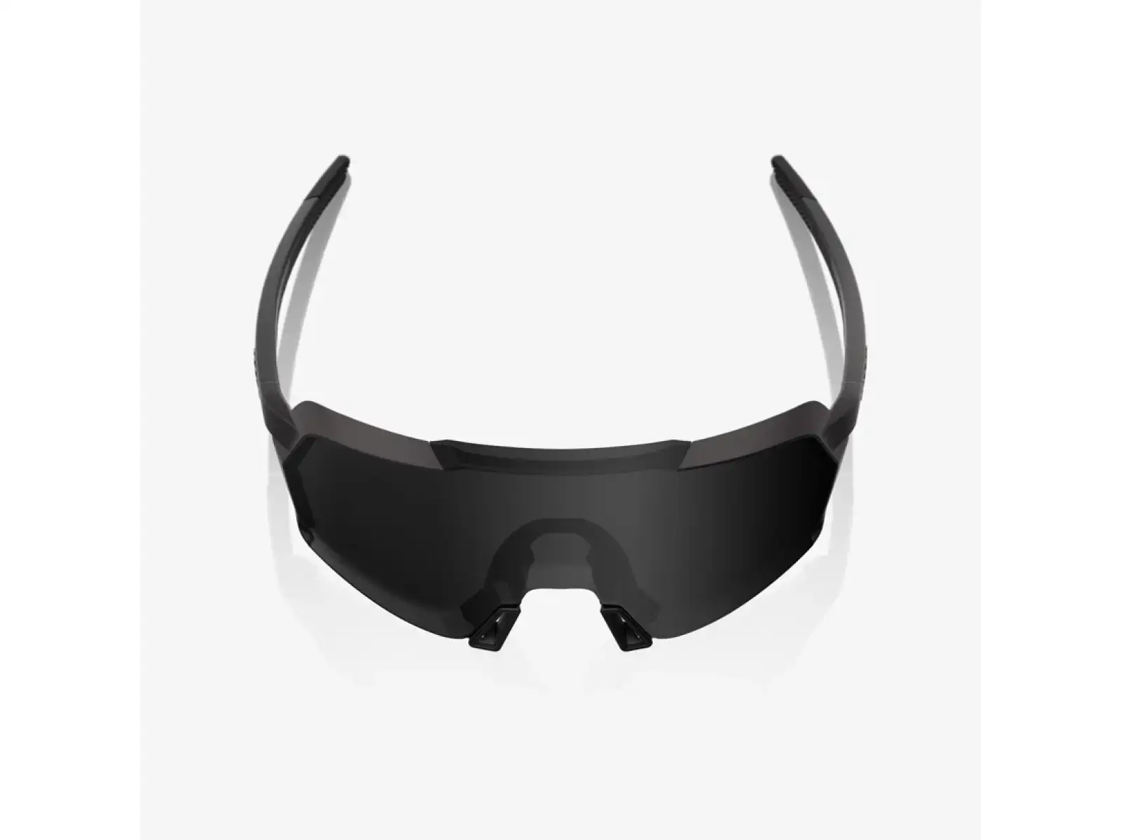 100% Korbin sunglasses Matte Black Gloss Black/Black Mirror