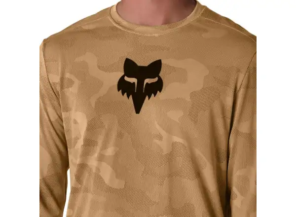 Fox Ranger TruDri men's long sleeve jersey Nutmeg