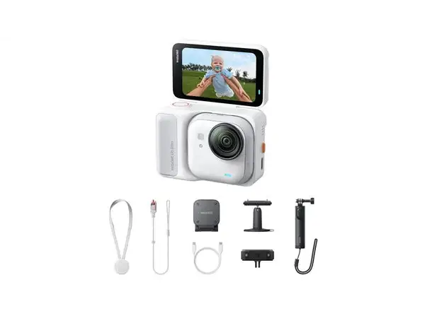 Insta360 GO Ultra Creator Bundle action camera white