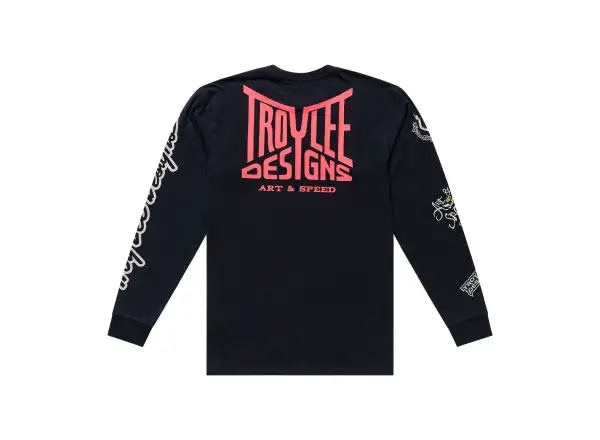 Troy Lee Designs Handlebar men's jersey long sleeve Black