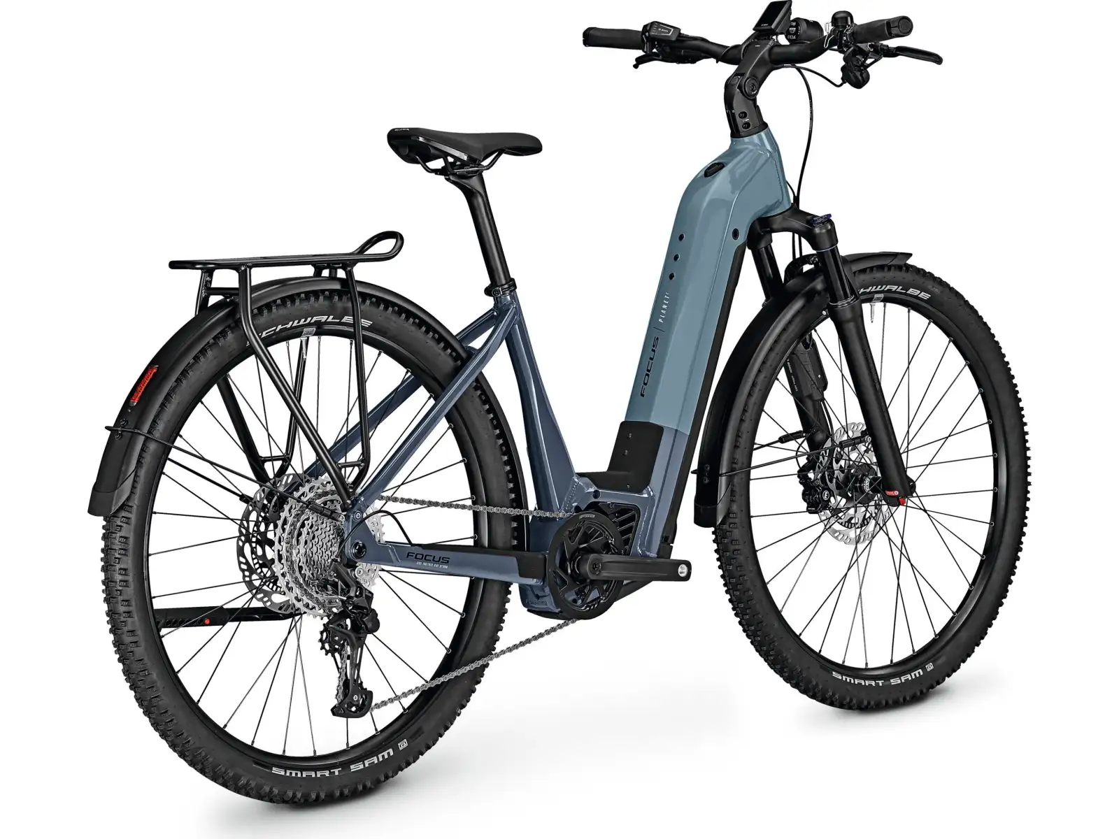 Focus Planet2 6.9 ABS WA 625Wh city e-bike Stoneblue/Heritage