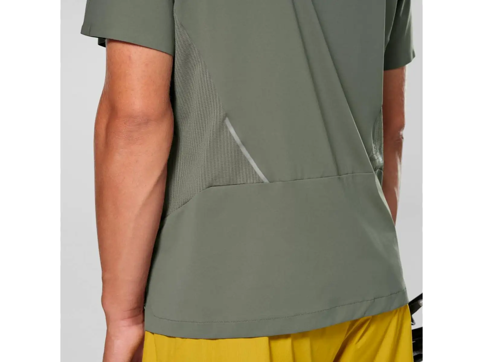 Salewa Pedroc Tech Dry men's short sleeve T-shirt Foaded green