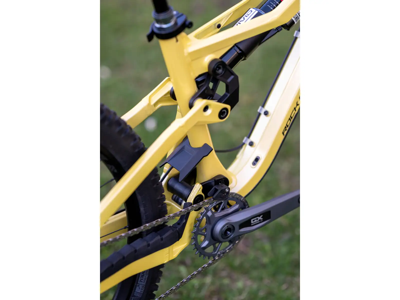 Rock Machine Whizz FS III 90 AXS mountain bike Panama Yellow