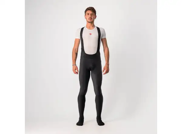 Castelli Velocissimo 5 men's bib tights black/silver reflex