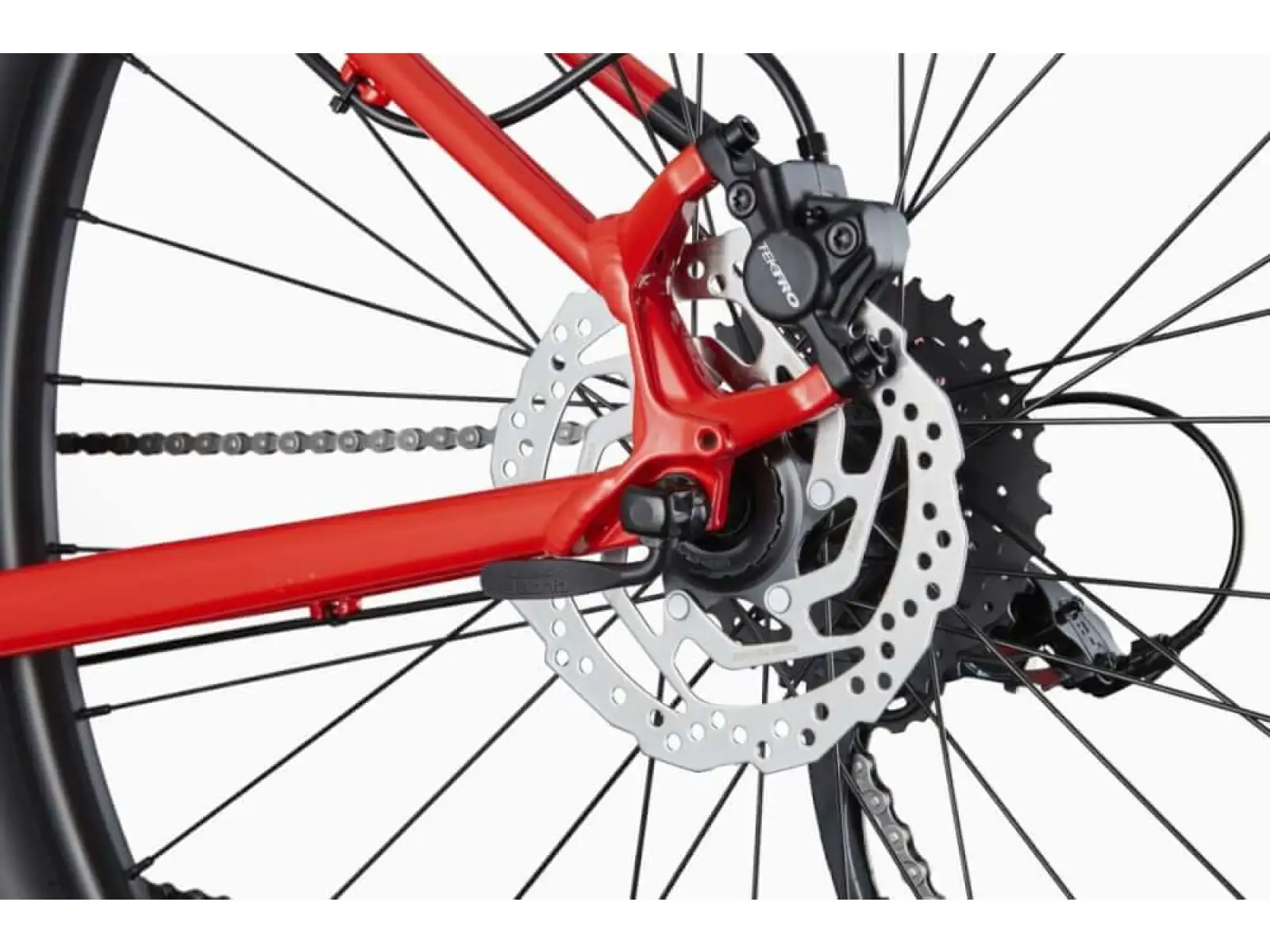 Cannondale Trail 7 27.5" mountain bike Rally Red