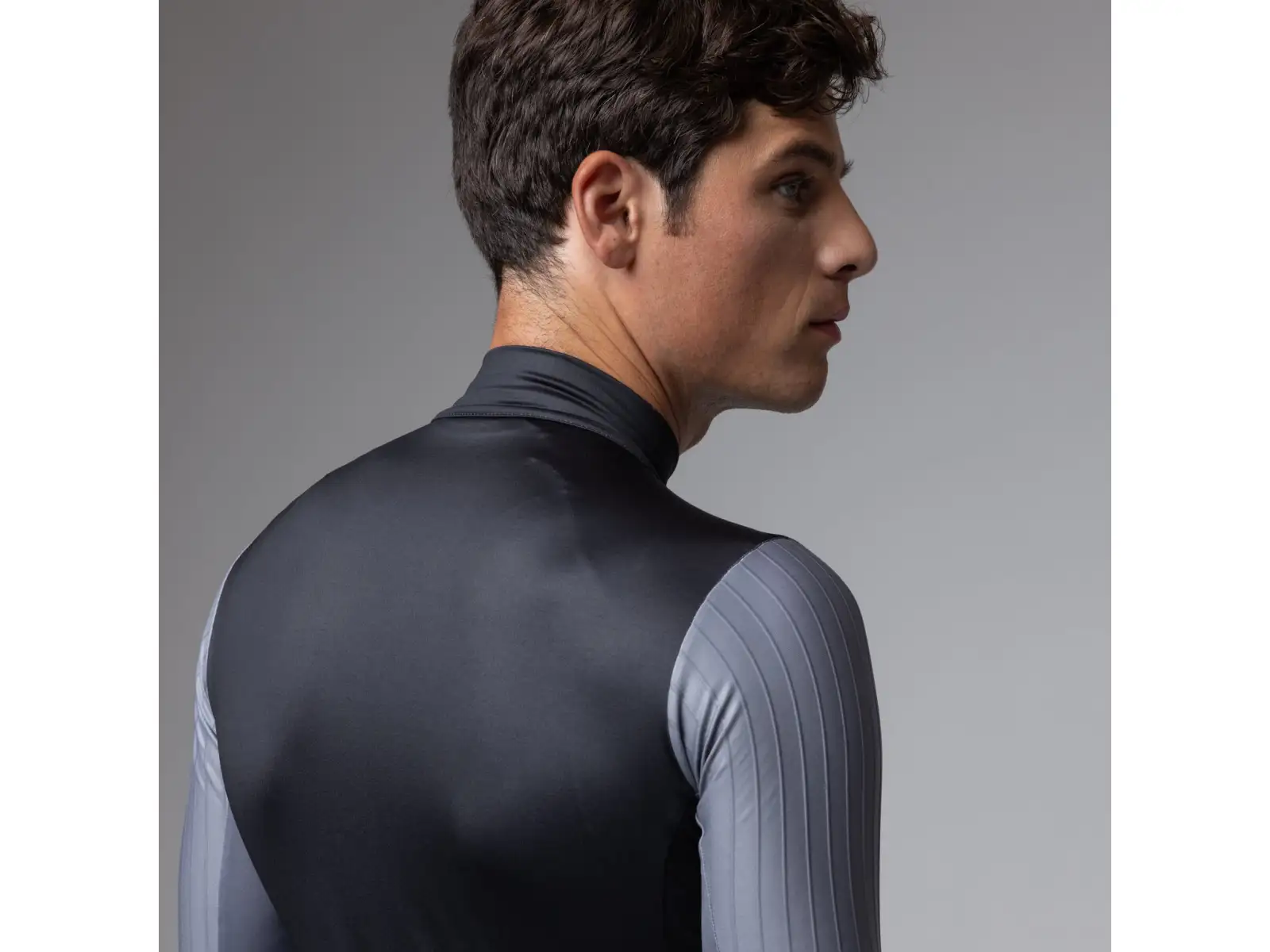 Alé PR-E Follow Me men's insulated long sleeve jersey Black