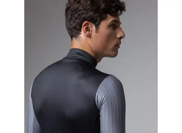 Alé PR-E Follow Me men's insulated long sleeve jersey Black
