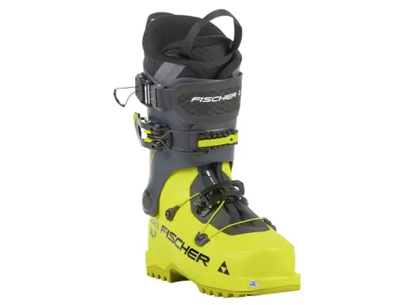 Fischer Transalp Pro ski touring boots yellow/dark blue