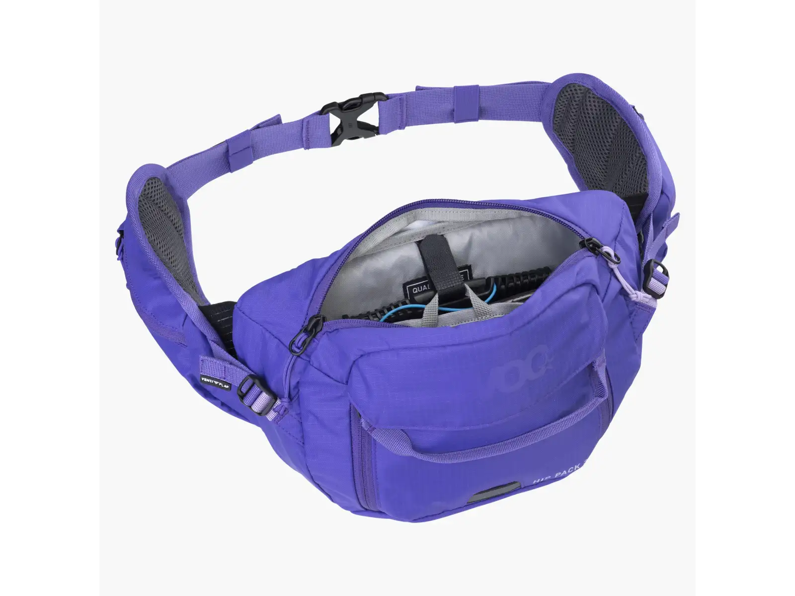 Evoc Hip Pack 3 + hydration bladder 1.5 cycling waist bag Violet