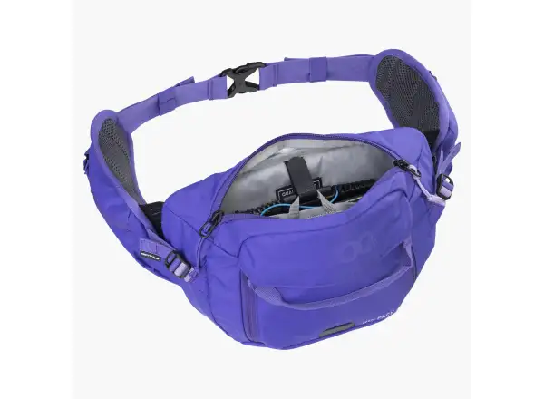 Evoc Hip Pack 3 + hydration bladder 1.5 cycling waist bag Violet