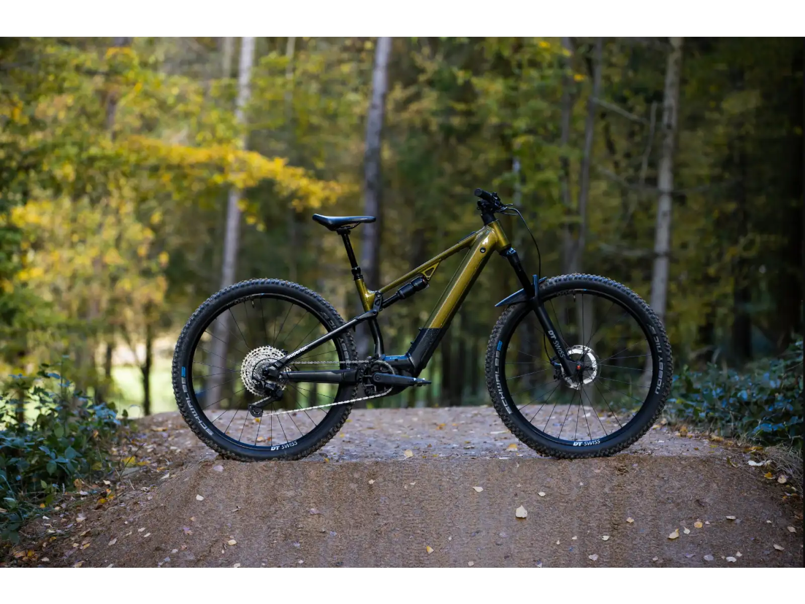 Superior eXF 9049 B full-suspension e-bike Gloss Olive Mettalic/Black