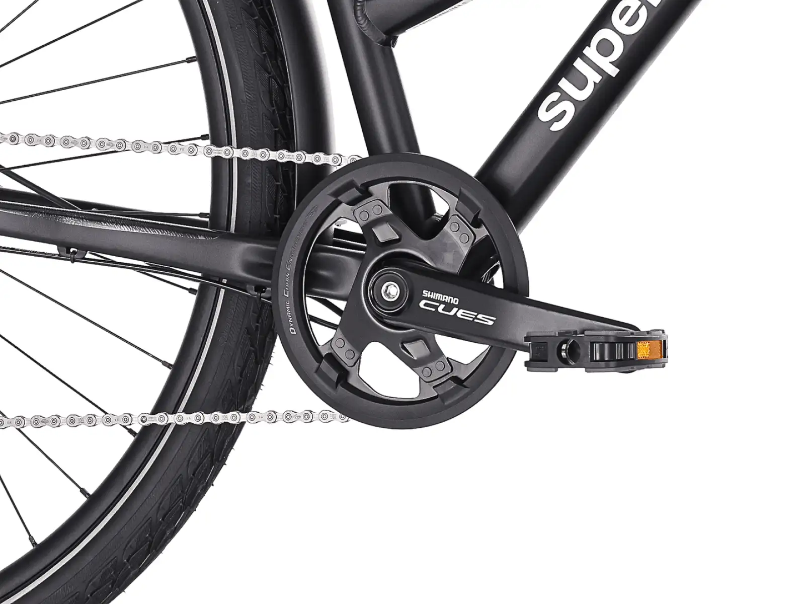 Superior Blox 6.4 T MS city bike Matte Black