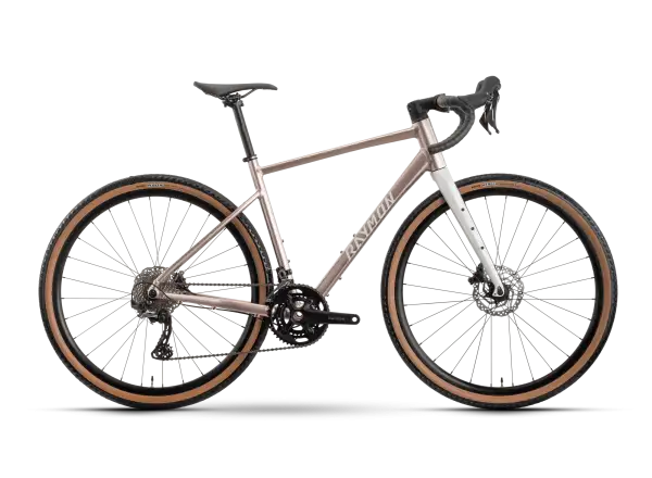 Raymon Territ Pro gravel bike Palemauve/Saltwhite