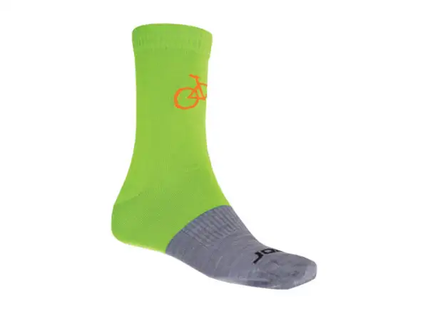 Sensor Tour Merino socks green/grey