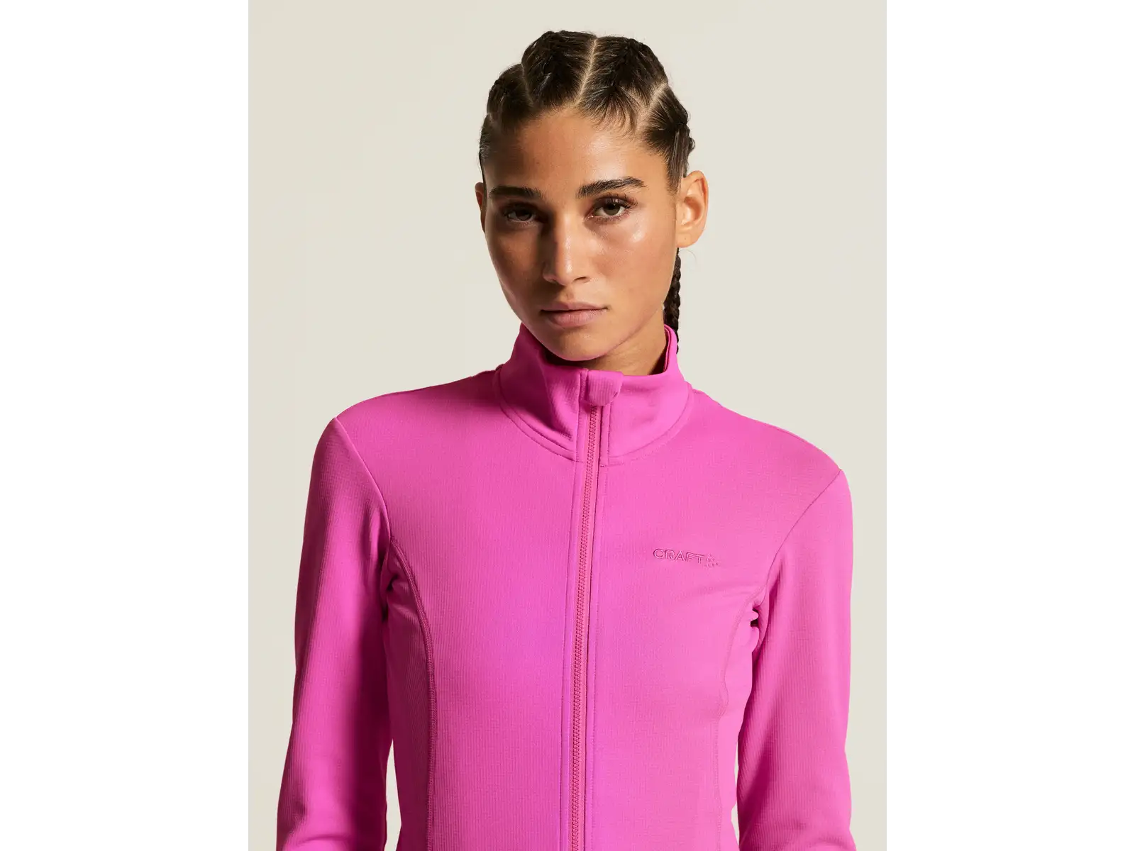 CRAFT Bike SubZ LS 2 women's cycling jersey purple