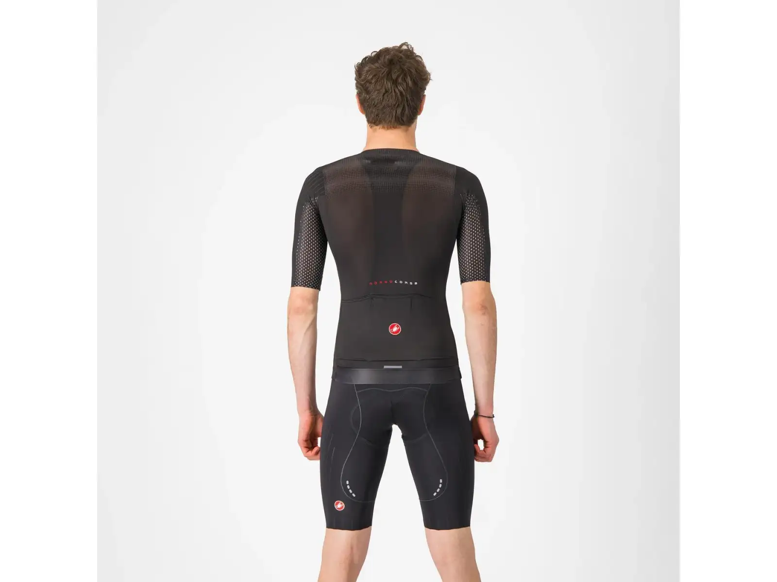 Castelli Free Aero Race men's shorts with insert and braces Black