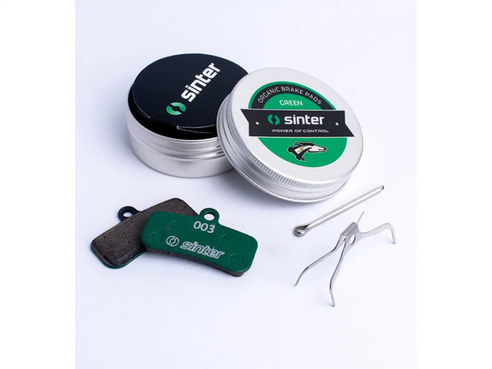 Sinter Shimano D Type brake pads polymer green