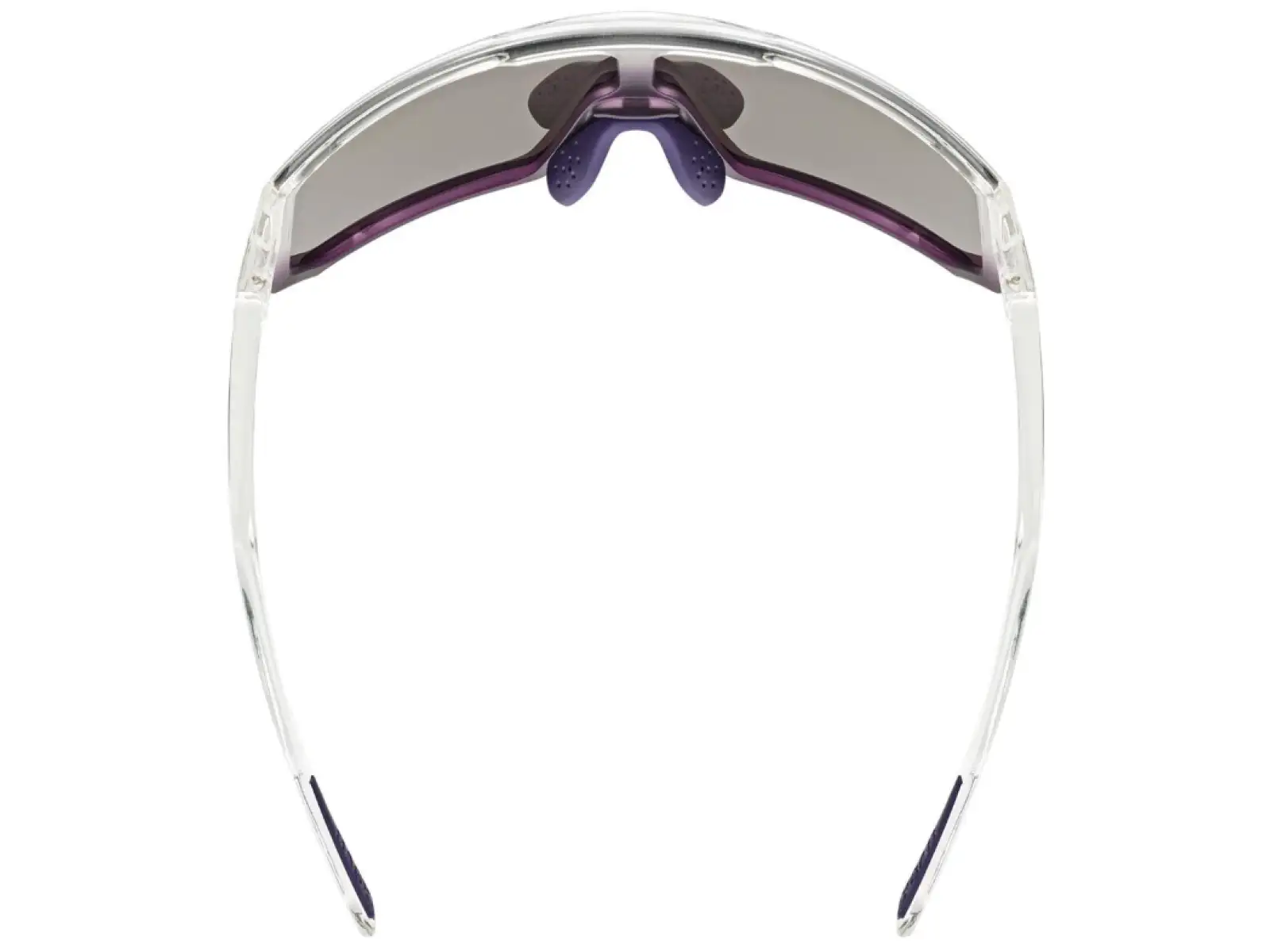 Uvex Sportstyle 235 glasses Clear/Met Purple/Mirror Lavender