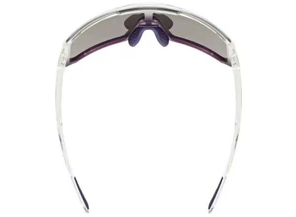 Uvex Sportstyle 235 glasses Clear/Met Purple/Mirror Lavender