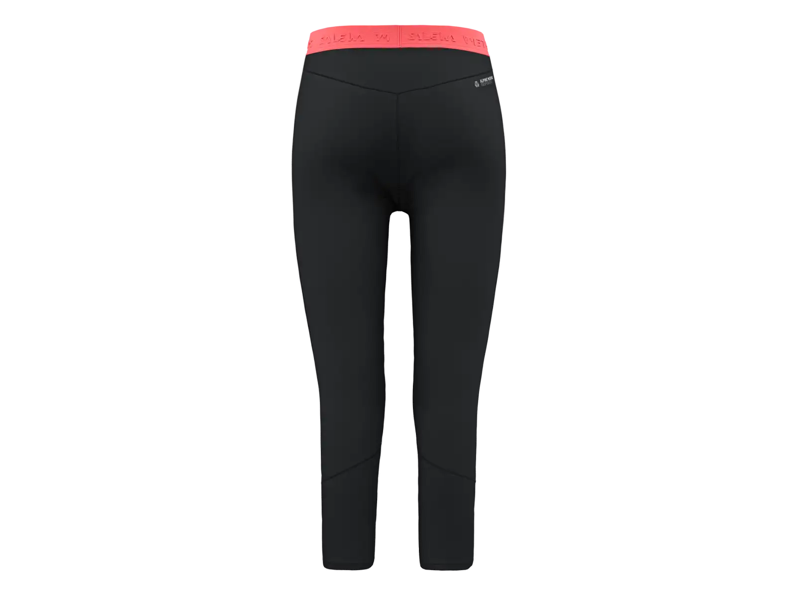 Salewa Cristallo Warm Alpine Merino Responsive women's 3/4 leggings Black Out Melange
