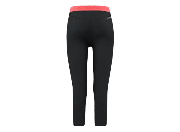 Salewa Cristallo Warm Alpine Merino Responsive women's 3/4 leggings Black Out Melange
