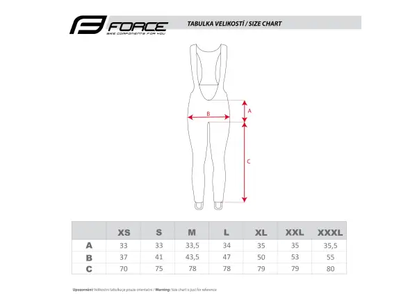 Force Z70 bib pants with pad black