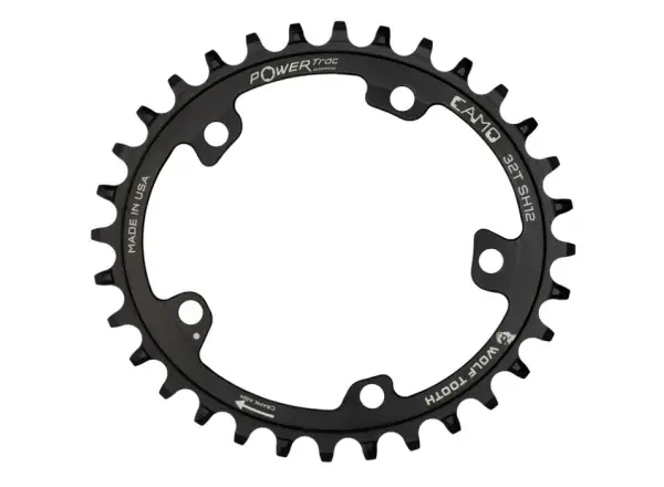 Wolf Tooth Camo oval chainring for Shimano 12 spd.