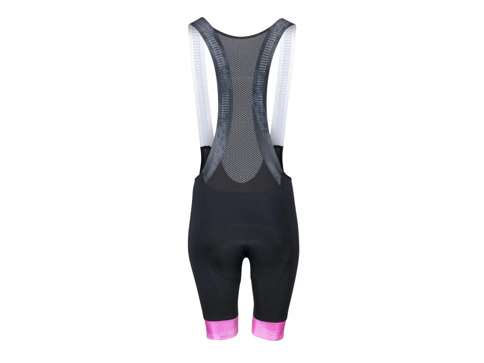 Force Stripe Lady women's bib shorts with pad black/pink