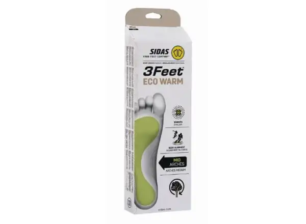 Sidas 3Feet Eco Warm Mid insoles