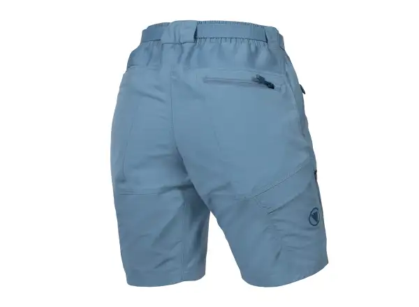 Endura Hummvee Lite women's shorts with liner Bluesteel