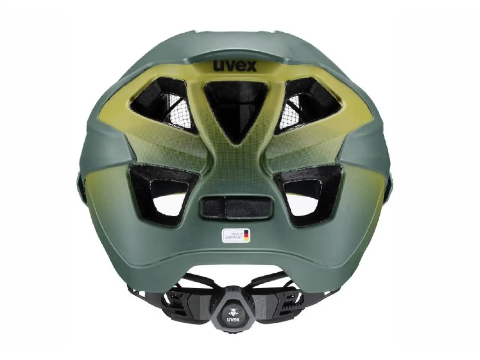 Uvex Quatro Integrale MTB helmet Tocsen Forest/Mustard Matte