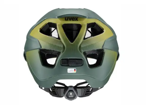 Uvex Quatro Integrale MTB helmet Tocsen Forest/Mustard Matte