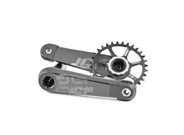 E-13 LG1 Race carbon cranks without chainring 175/73 mm